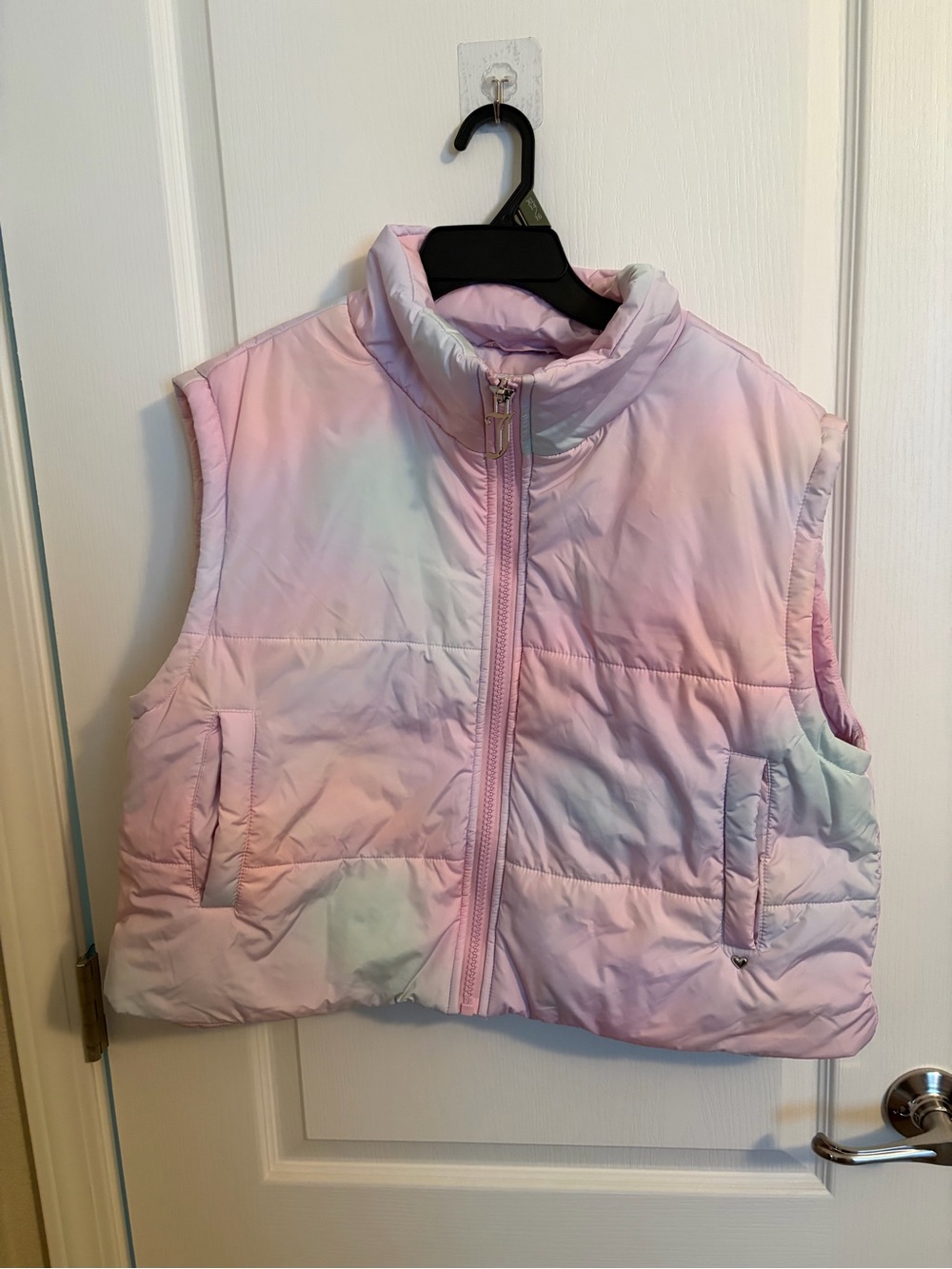 Women’s Juicy couture Pastel Ombre Puffer Vest - Pink